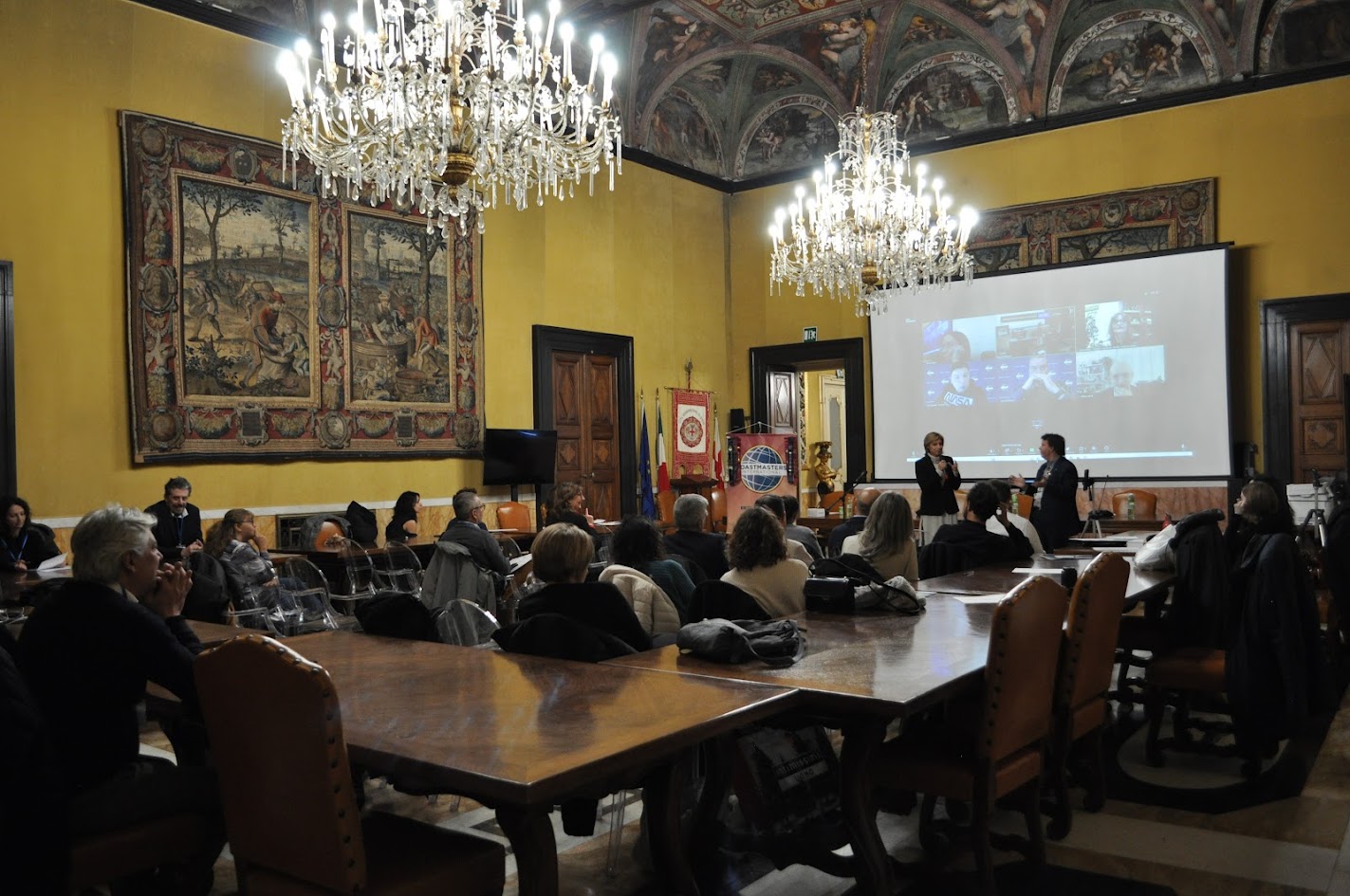 Meeting natalizio a Palazzo Doria Spinola
